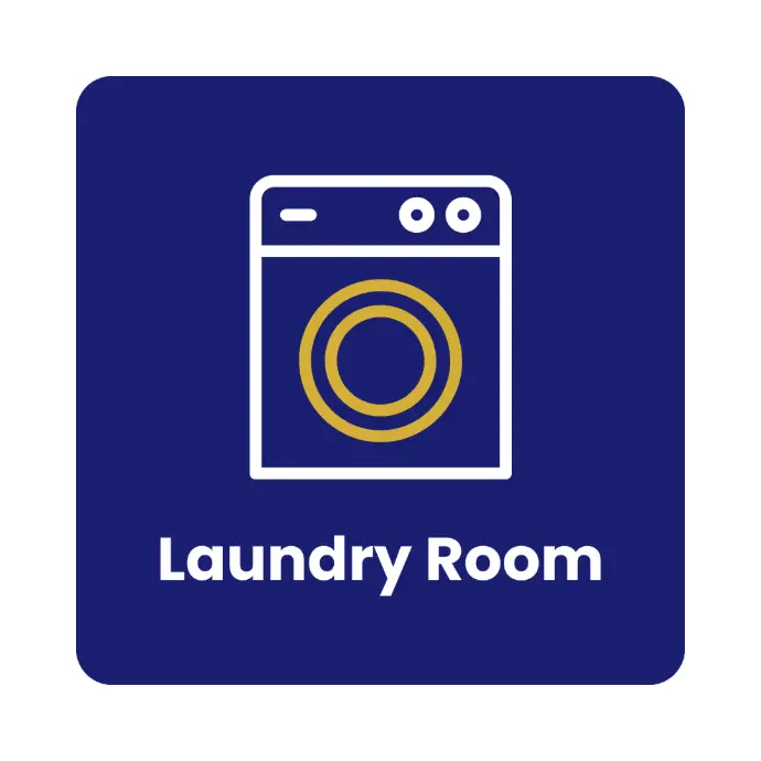 Laundry room to wash clothes